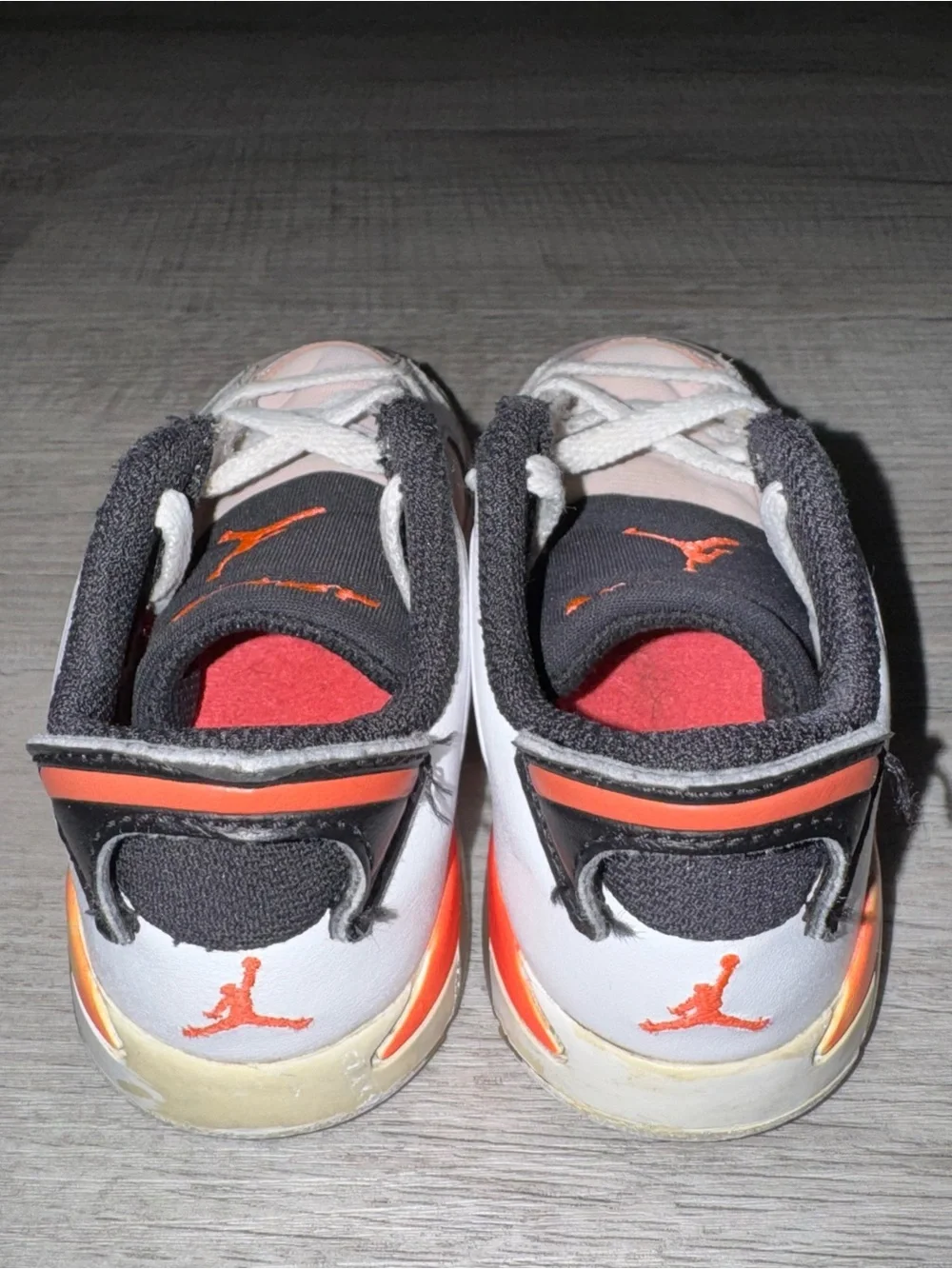 Nike Air Jordan Retro 6 Low Atmosphere Pink/Orange Toddler Size 9C DV3529-102